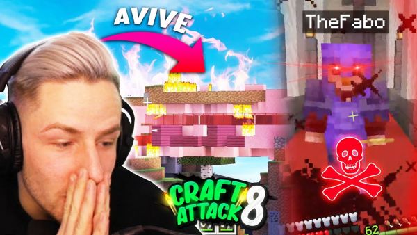 Ich TNT yeete AVIVES ganzes Haus, nachdem er mich ... CraftAttack 8!