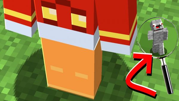 heimlich Winzling Mod in Hide and Seek in Minecraft !
