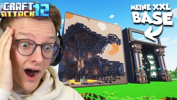 MEINE XXL BASE STARTET! DIE ERSTEN 2 WÜRFEL! - CraftAttack 12 - #7