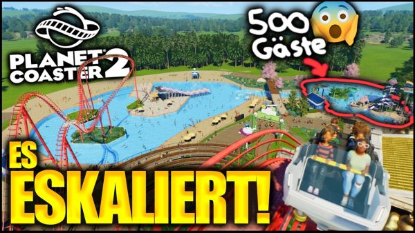 Ich baue einen Wasserpark, aber es eskaliert! | Planet Coaster 2