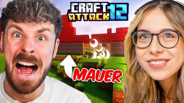 Sie baut MAUER durch mein GRUNDSTÜCK - CRAFT ATTACK 12 Streit ESKALIERT!