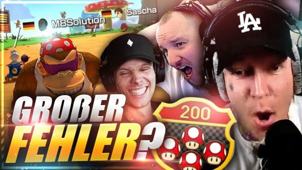 UNSPIELBARE EINSTELLUNGEN !?😳 | Mario Kart 8 mit der Crew | SpontanaBlack