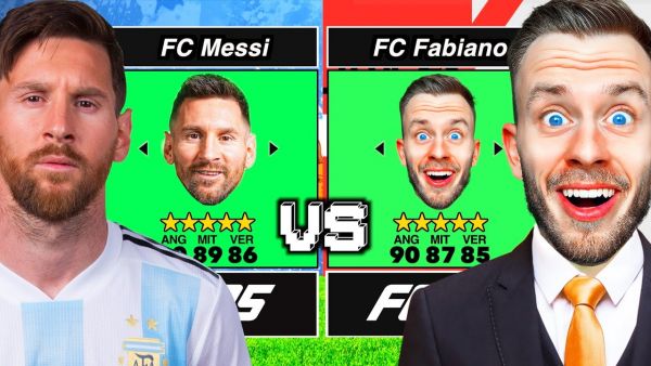 FC Messi vs FC Fabiano in FC 25! 👀🚀