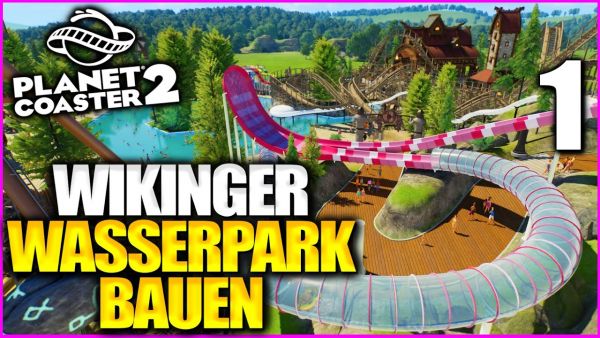 Ich baue einen Wikinger Wasserpark in Planet Coaster 2