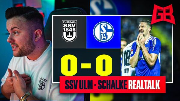 KEES VAN WONDEREN GESCHEITERT? 🫣 GamerBrother REALTALK über ULM - SCHALKE 😩