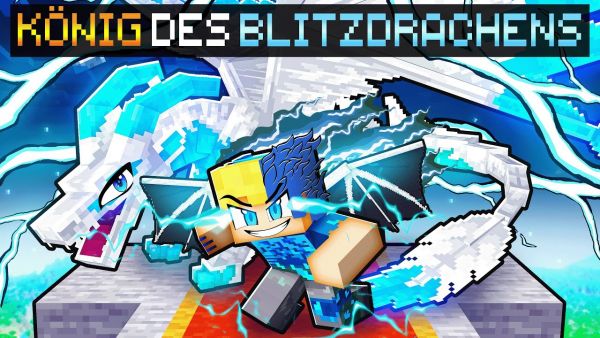 Zum KÖNIG der BLITZ DRACHEN werden in Minecraft!