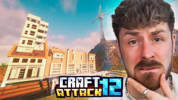 Die ERSTEN HÄUSER der BASE stehen - CraftAttack 12