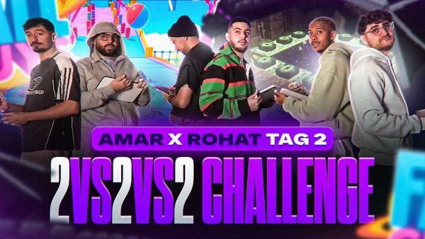 WER MUSS FALLSCHIRMSPRINGEN?😱🪂 2vs2vs2 REALLIFE CHALLENGE mit Mert, Rohat, Willy, Amar & Kuba🔥
