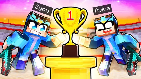 FINALE .. AVIVE gegen SYOU in Minecraft HELDEN! (LETZE FOLGE)