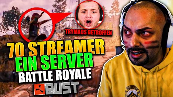 🤬☠️ WIR zeigen KEINE GNADE *JEDER STREAMER WIRD GETÖTET* | Mein erstes mal RUST Tag #01