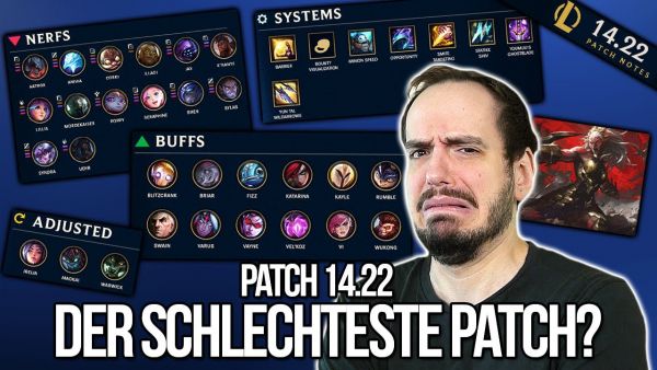 Der SCHLECHTESTE Patch des Jahres?! | Patch Notes 14.22 Rundown von Johnny