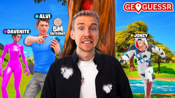 Das YOUTUBER *GeoGuessr Battle* in Fortnite Chapter 2! 🏆