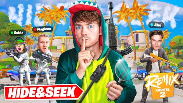 Das YOUTUBER HIDE & SEEK in CHAPTER 2! 🧐🕵️‍♂️