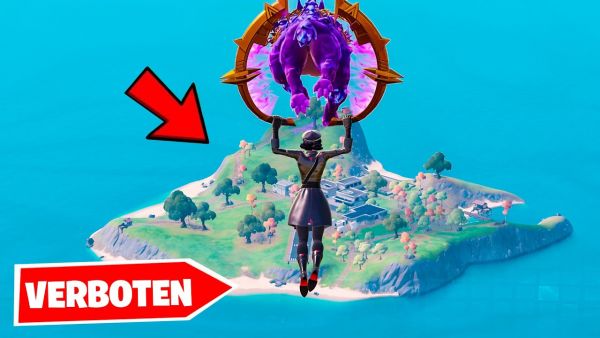 wir FLIEGEN zur VERBOTENE INSEL in Fortnite!