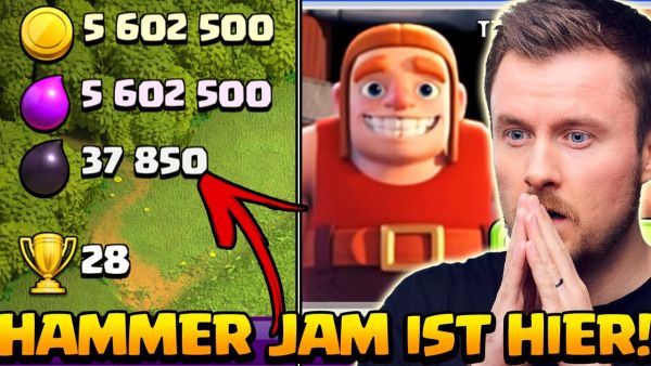 Hammer Jam wird das Spiel Brechen und ich Liebe Es! (Clash of Clans)