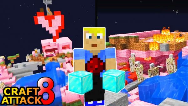 Ich bezahle alle mit DIAMANTEN für Frieden! - Minecraft Craft Attack 8 #176