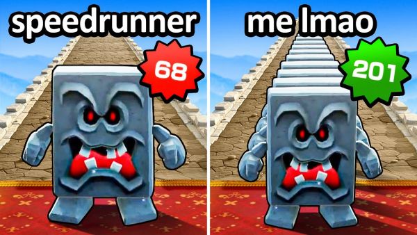 I tried speedrunning the new Mario Party. I broke the record