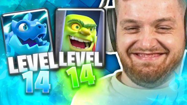 😍🔥E-drag & Koboldkäfig auf LVL14! - BESTE Zock Runde?! | F2PASS Clash Royale Projekt