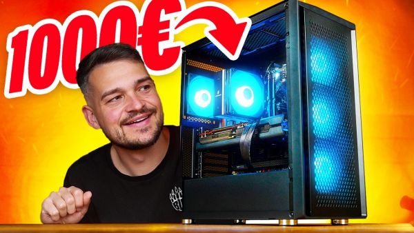 Wir BAUEN & TESTEN unseren 1000€ GAMING PC!! (2024)