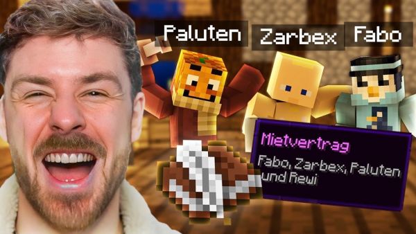 Paluten, Zarbex & Fabo werden meine MIETER in Craft Attack 12!