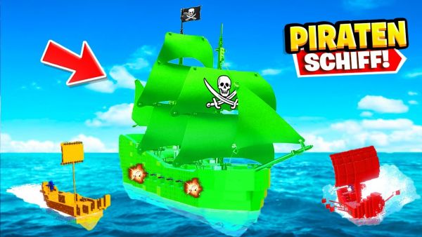 Ich BAUE das *KRASSESTE* PIRATEN SCHIFF in Trailmakers 😱