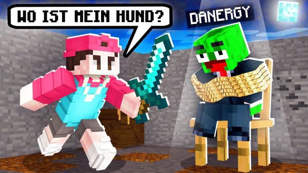 Ich ENTFÜHRE DANERGY in Minecraft! (YouTuber Insel)