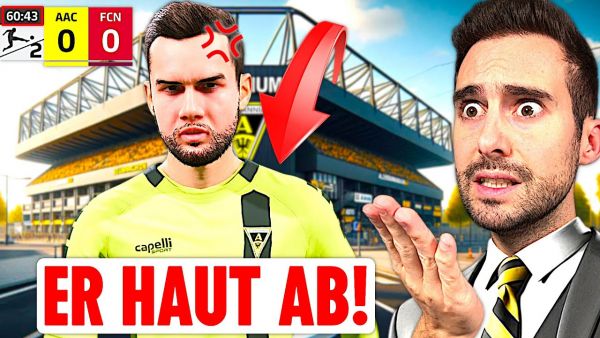 SKANDAL! MEIN SPIELER HAUT VOR DEM ABPFIFF AB!! 😤➡️🏟️ FC 25 Aachen Karriere #27