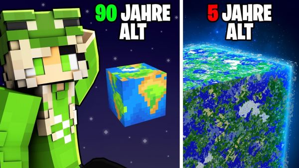 MINECRAFT ALS 5 JÄHRIGER vs 90 JAHRE ALT