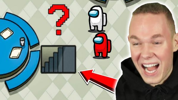 VERSTECKTE MAP UNTER THE SKELD in Among Us!