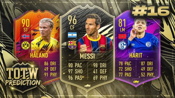 FIFA 21: TOTW 16 PREDICTIONS! IF MESSI, HÅLAND & HERO HARIT 🔥