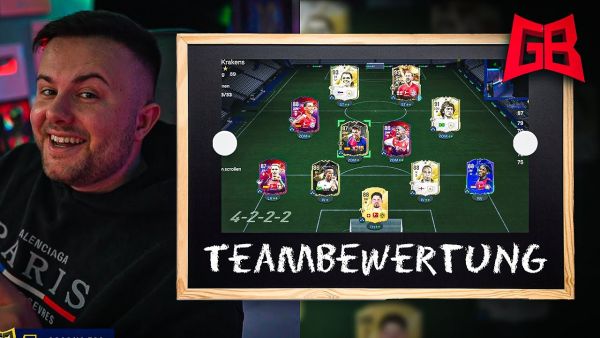 NOTE 1+ für 50k SPIELER 😱 GamerBrother BEWERTET sein WEEKEND LEAGUE TEAM mit ZICO & KANE 95 ⚽️