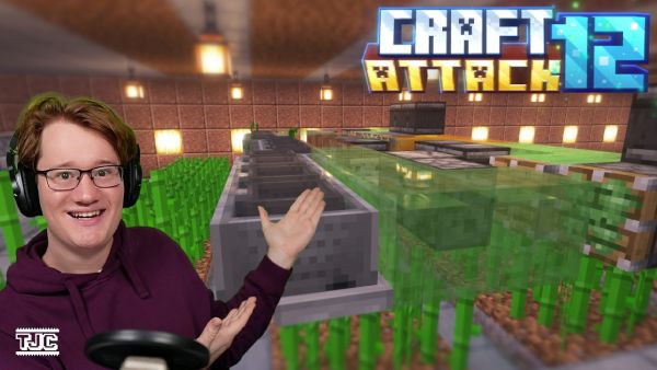Die BESTE ZUCKERROHR FARM mit einem MINECART-SAUG-ROBOTTER