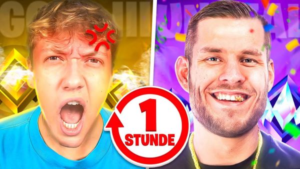 Wer Erreicht SCHNELLER UNREAL in 1 STUNDE gegen STANDART SKILL! 👑