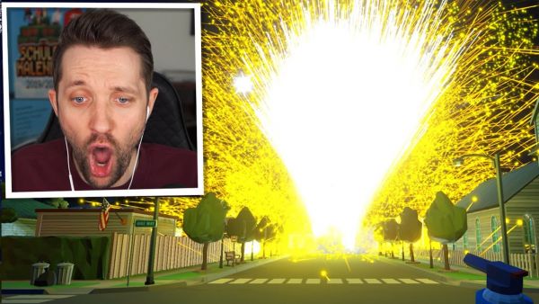ICH STARTE 128 FEUERWERKE ZEITGLEICH im Feuerwerk Simulator