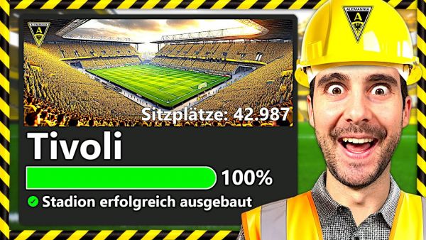 WIR BAUEN DAS STADION FÜR DIE █. LIGA AUS!! 🚧🏟️✨ FC 25 Aachen Karriere #29