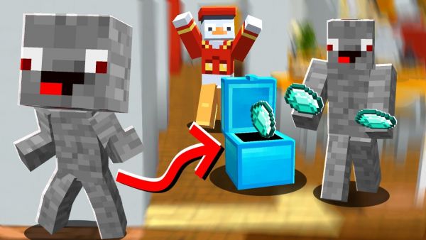 Bot Alphastein holt mir Entes Diamanten in Minecraft !