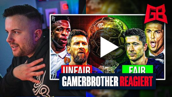 Wenn der Ballon d'Or fair wäre... 😬 GamerBrother REAGIERT auf Der FUßBALLTALK 😱