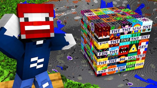 BENX ZÜNDET die 100 BESTEN TNTs der WELT! 🔥 (Minecraft)
