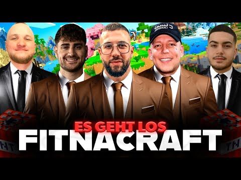 FITNACRAFT HAT BEGONNEN 😍🔥 MEINE ZIELE… 🤩 mit Monte, Eli, Rohat, Trymacs & Co. 🔥 || MertAbiZockt