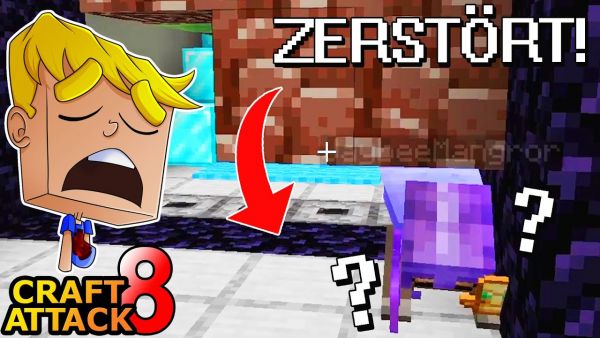 Der Informatiker zerstört unsere Bank Tore :D - Minecraft Craft Attack 8 #179