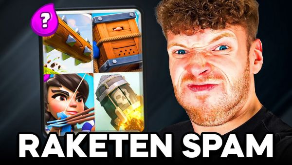 😱🚀PLATZ 1 DER WELT mit ROCKET CYCLE... (1000% asozial) | Clash Royale Deutsch