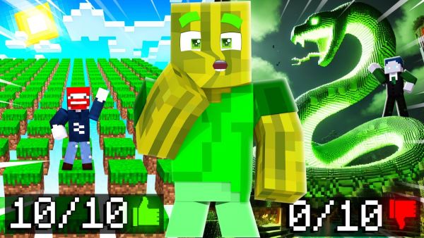 ICH BEWERTE ALLE STREAMER BASES... IN CRAFT ATTACK... (Minecraft Craft Attack)