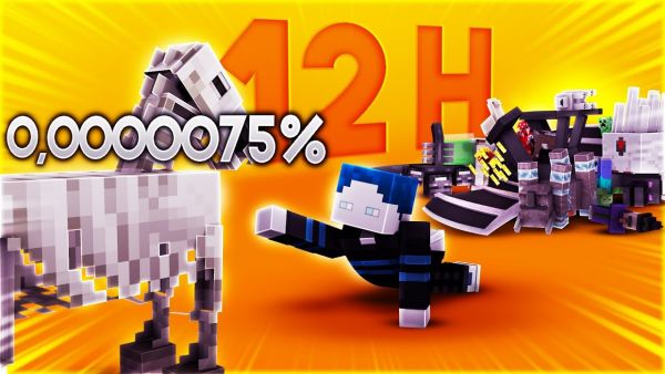 ALLE MINECRAFT MONSTER IN 12 STUNDEN TÖTEN (FINALE)