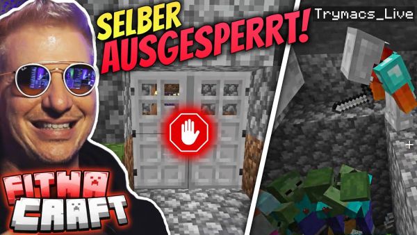 DAS WAR NICHT MEIN PLAN‼️🤬 TRYMACS WIRD MICH DAFÜR HASSEN🤫😱 | FITNACRAFT⚔️ #2