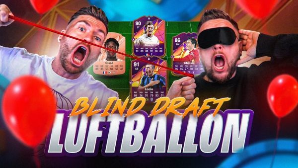 AUA.. 😂 LUFTBALLON auf den MUND 🎈Track Stars BLIND DRAFT BATTLE 🔥