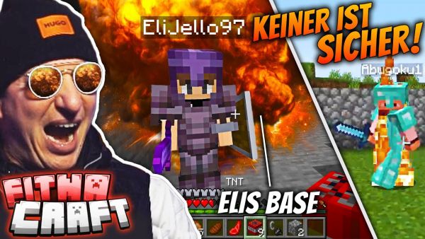 Fitna-Modus AKTIVIERT😈🧨 MEIN ERSTER KAMPF☠️🤣 (ELI ZITTERT❗️) | FITNACRAFT⚔️ #3