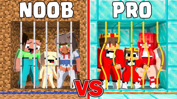 Semlaki's STARKE Familie vs Billy's SCHWACHE Familie Gefängnis Battle in Minecraft!