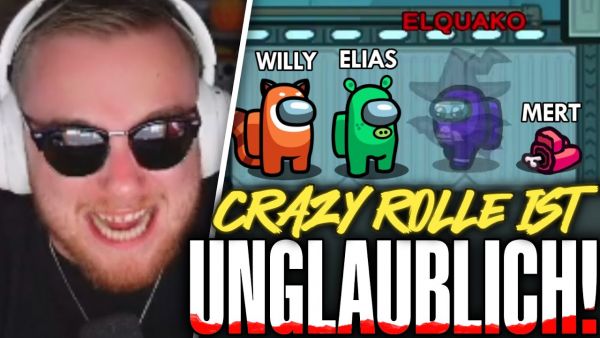 IMPOSTOR mit OP FÄHIGKEIT! 😱🔥 AMONG US mit ELI, WILLY, MERT, HONEYPUU, FABO & Co. 🤣 | SolutionPlayz