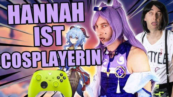 Hannah ist jetzt Cos Playerin😂🧚