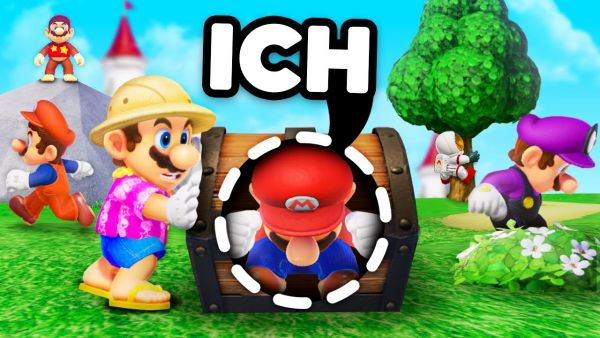 Ich wurde zu einem 6 SPIELER HIDE AND SEEK Turnier eingeladen! - Mario Odyssey Multiplayer Online